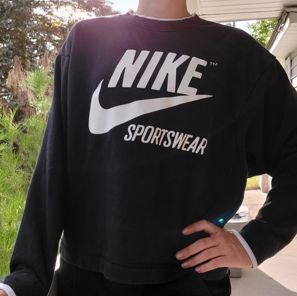 Nike Tops - Nike sportswear women's med crewneck sweater